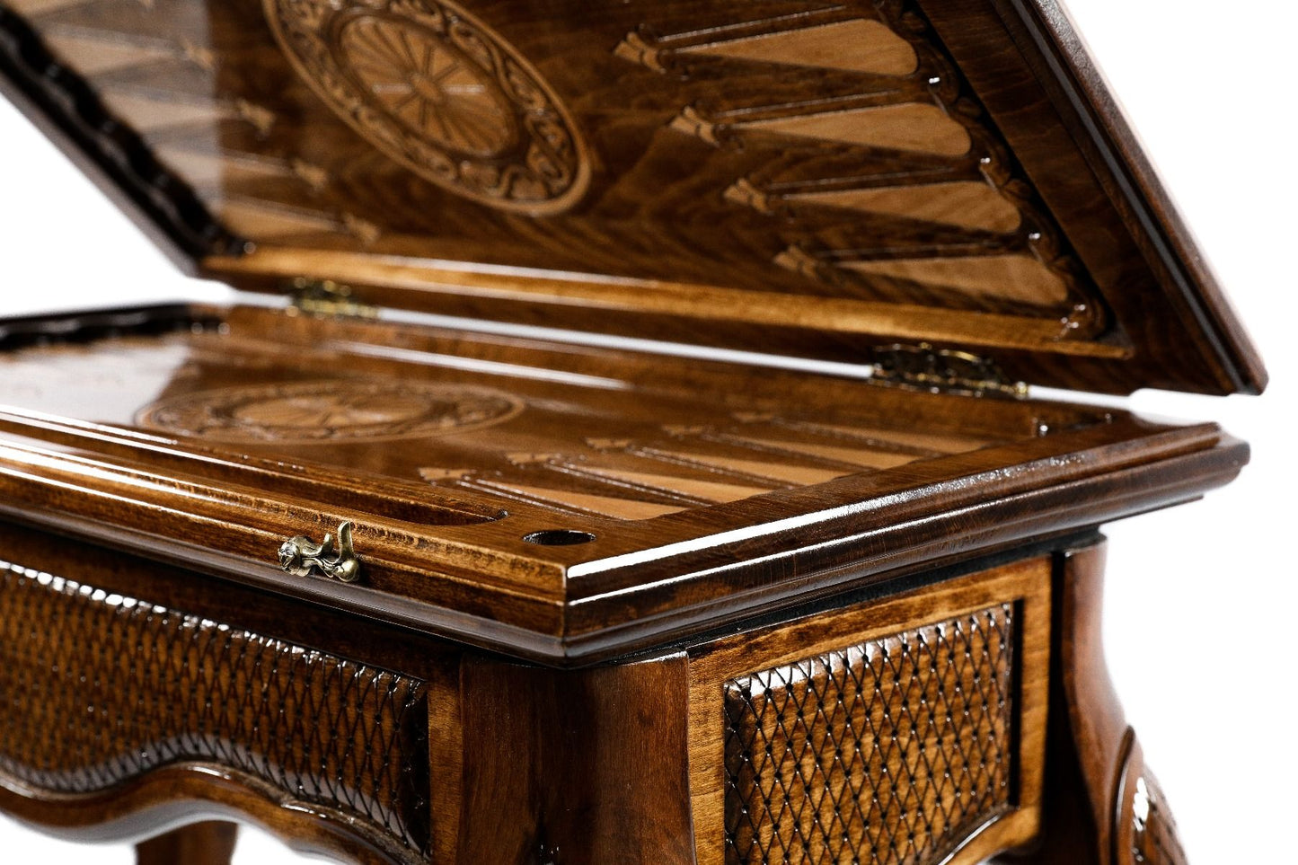 Backgammon Table Armenian Coat of Arms