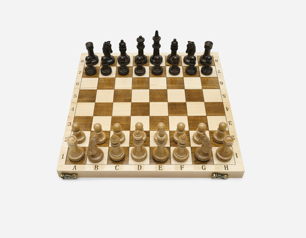 Standard Classic Beech Chess Set