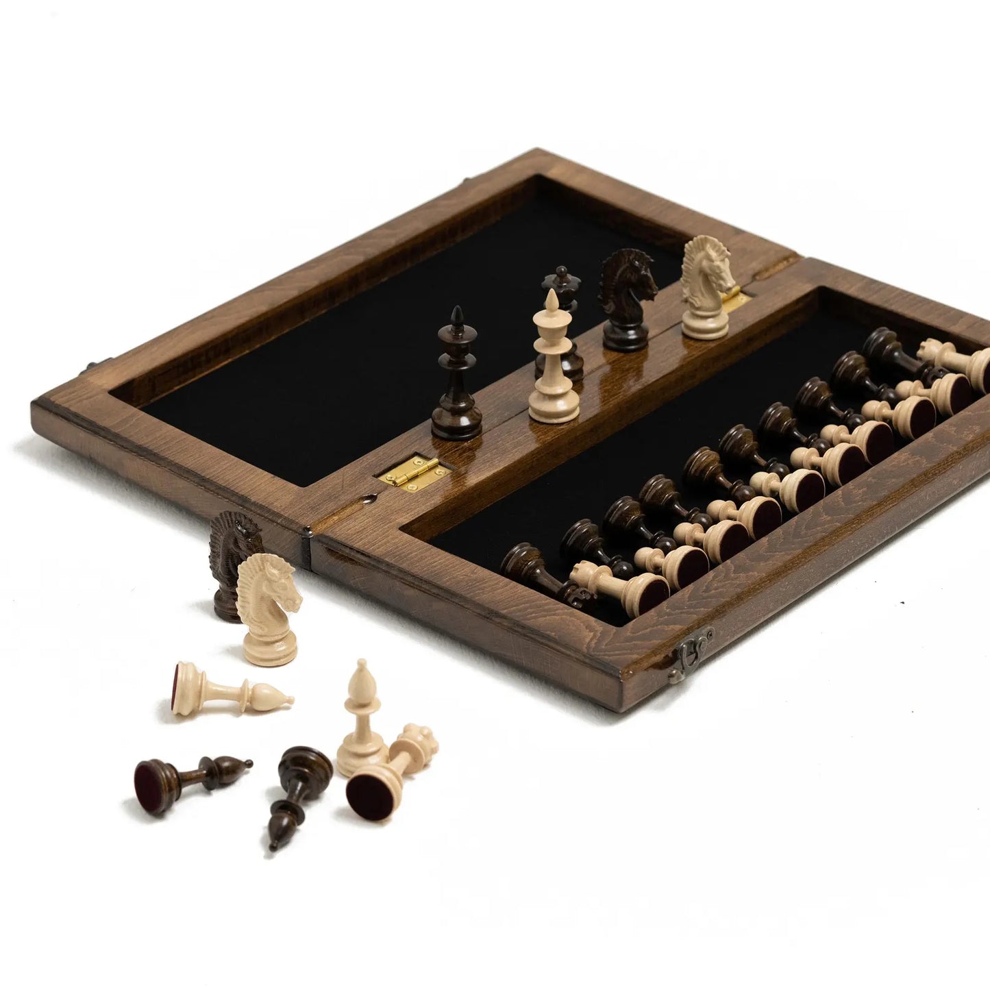 CHESS SET - Carved with Ornaments