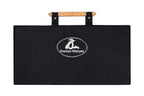 Ornamental Ornaments backgammon set - open board ready for play