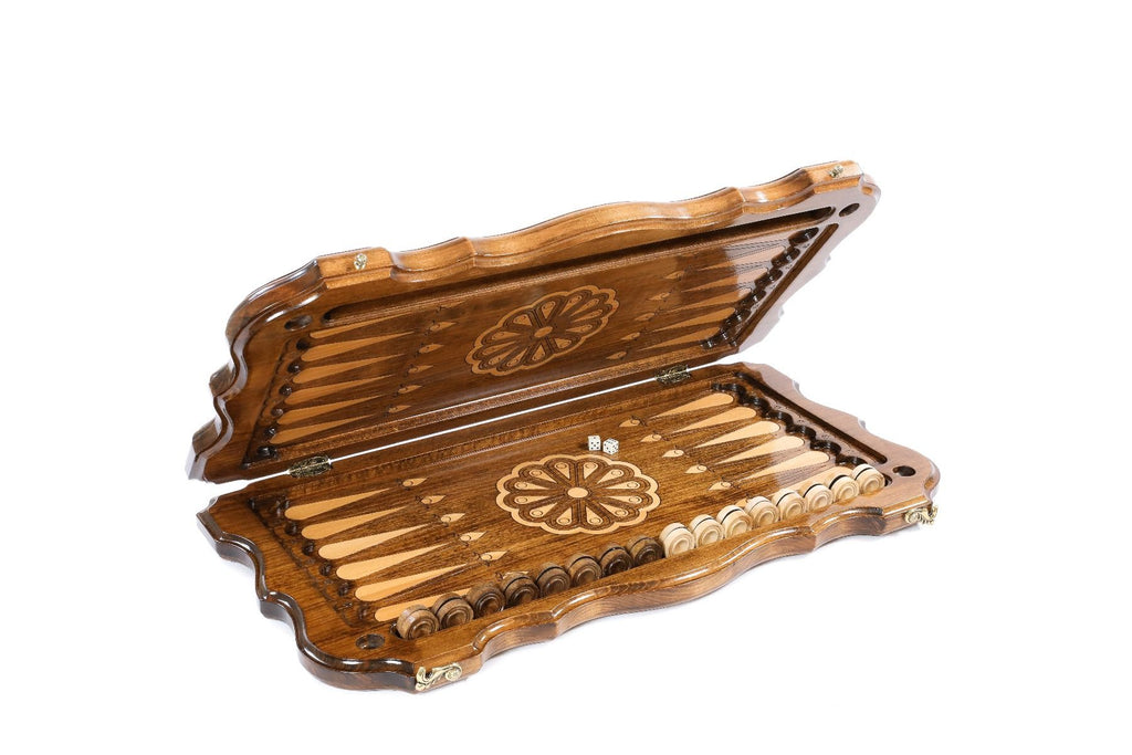 Backgammon Etchmiadzin with contour outline