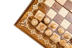 Classic Design chess set - angled view showing the craftsmanship