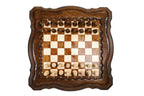 Storage drawer of the wooden chess table