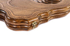 Eternity Classic backgammon board - detail of the wood grain and finish