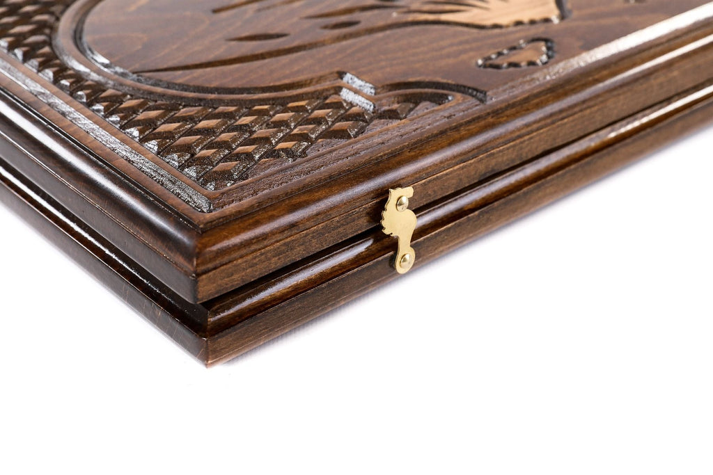 Armenian Classic Backgammon Board With Ararat 23.6" | 60 cm
