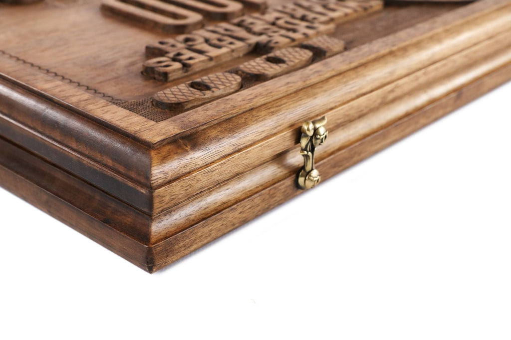 Backgammon Board - $100 Bill Edition