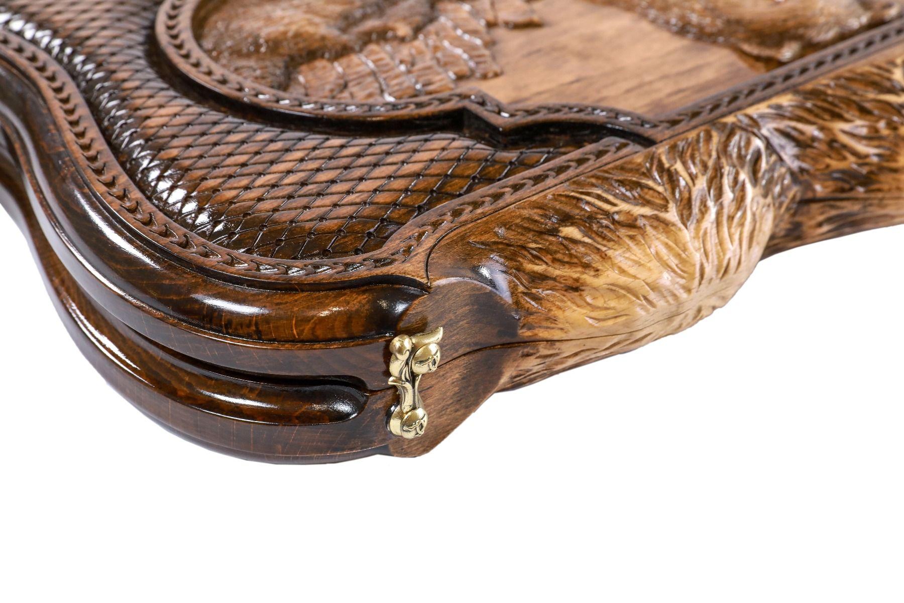 Backgammon Board - Bear & Deer Wildlife