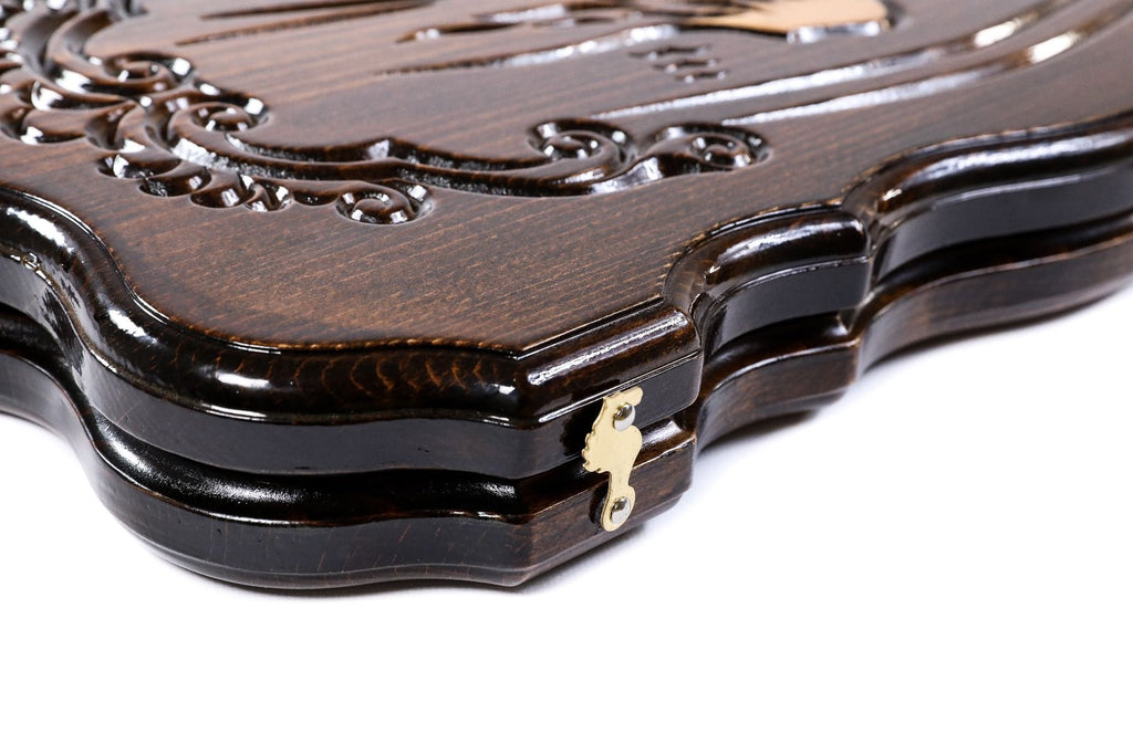 Armenian Classic Wooden Backgammon Board Ararat 23.6" | 60 cm - Unumperfectus