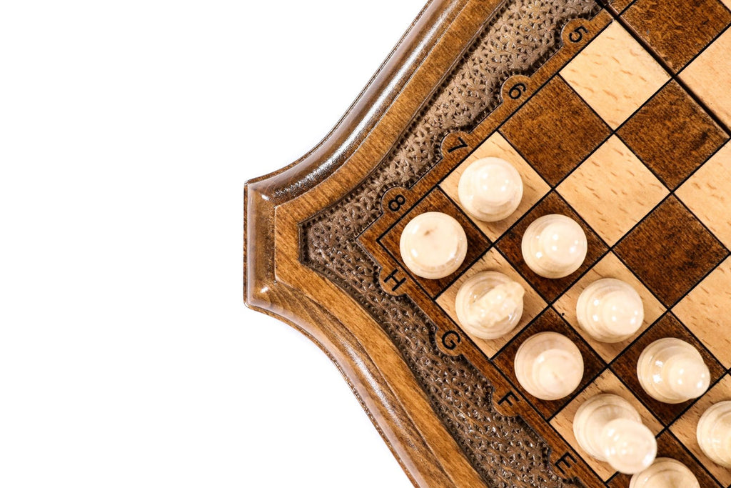 Handmade Chess Set Classic Design 24 cm | 9.4" - Unumperfectus