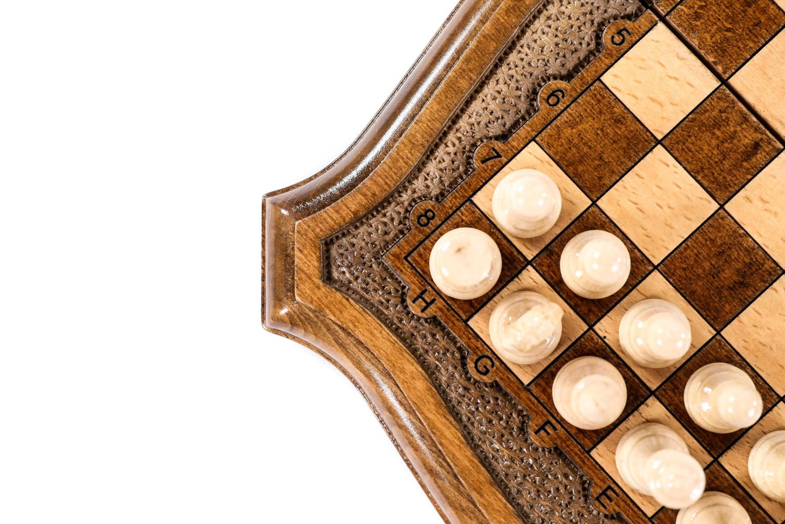 Handmade Chess Set Classic Design 24 cm | 9.4" - Unumperfectus