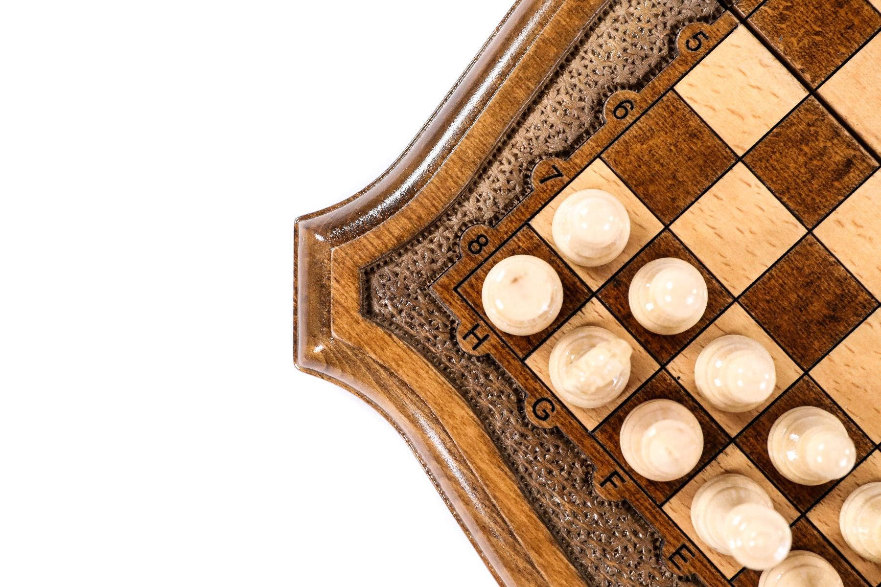 Handmade Chess Set Classic Design 24 cm | 9.4" - Unumperfectus
