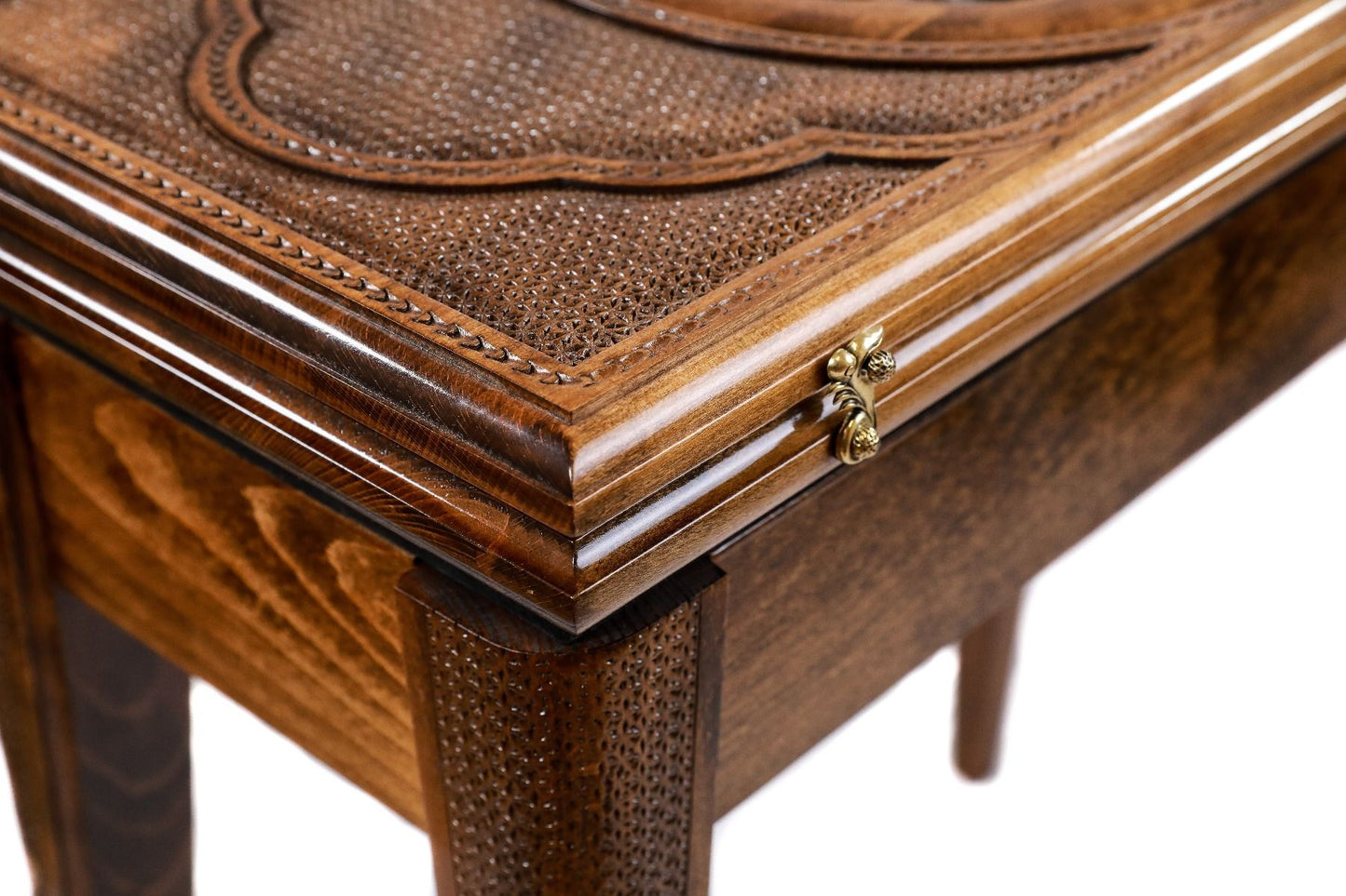 Backgammon Table with Eternity Sign