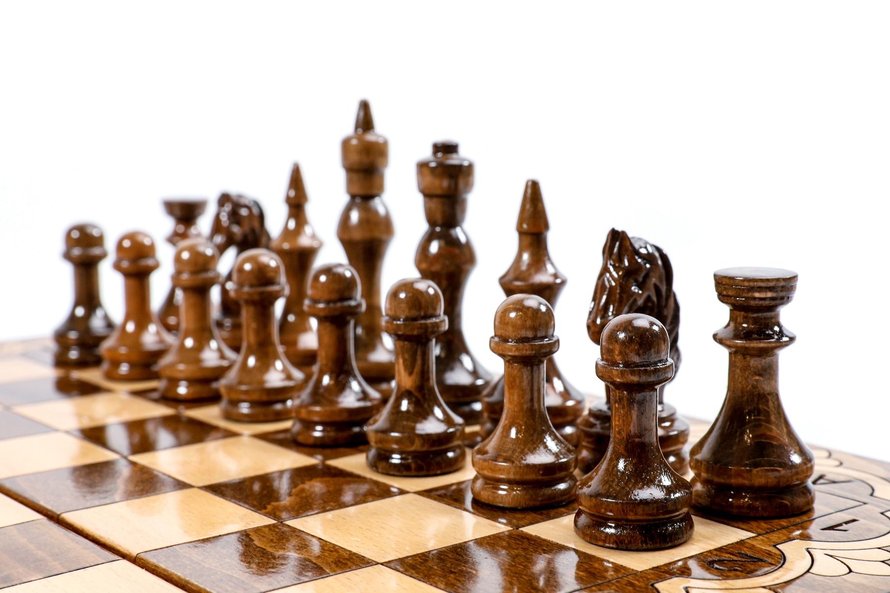 Handcrafted Chess Set With Classic Design 40 cm | 15.6" - Unumperfectus