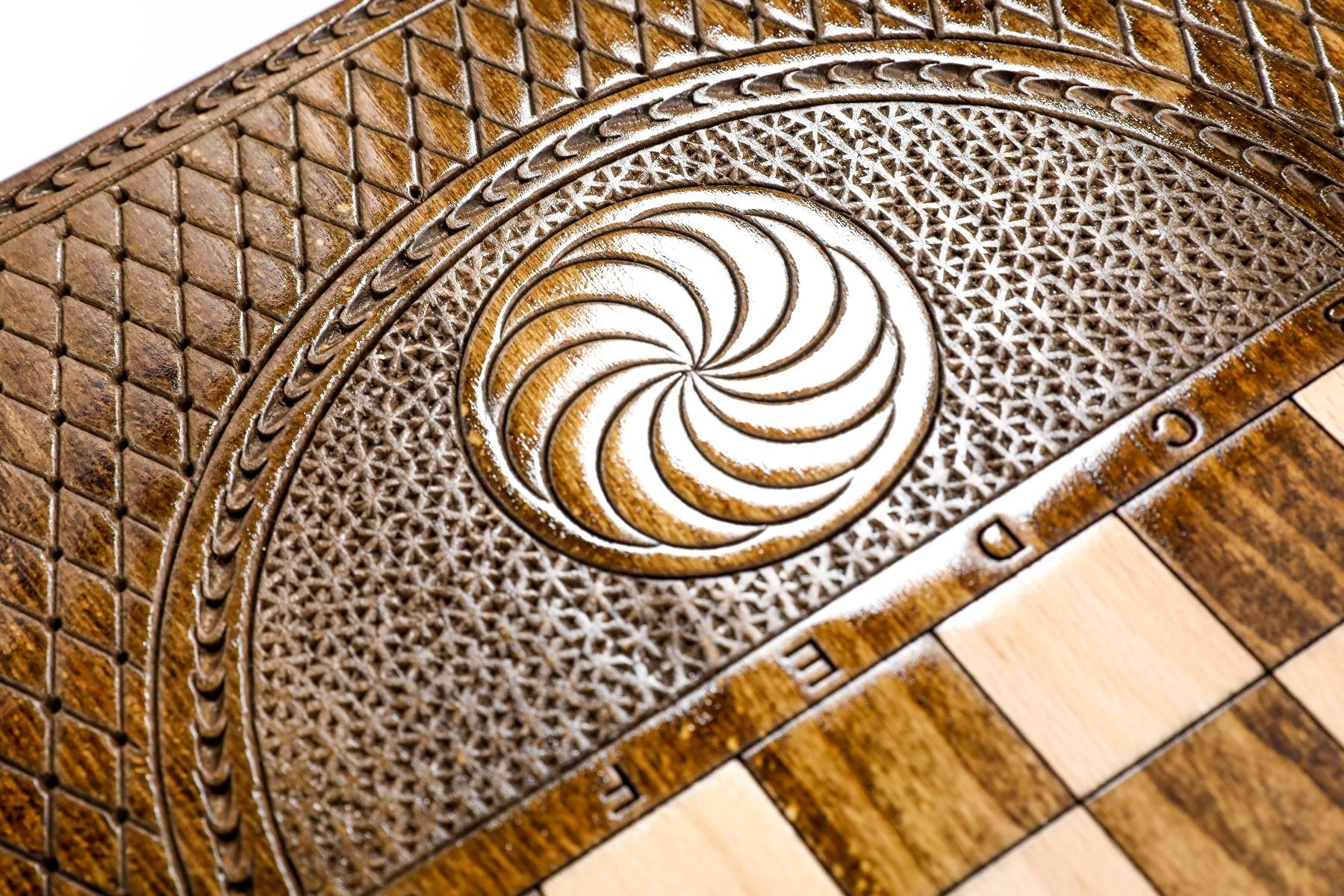 Church of St. Gayane Backgammon – Classic Luxury Wooden Set - Unumperfectus