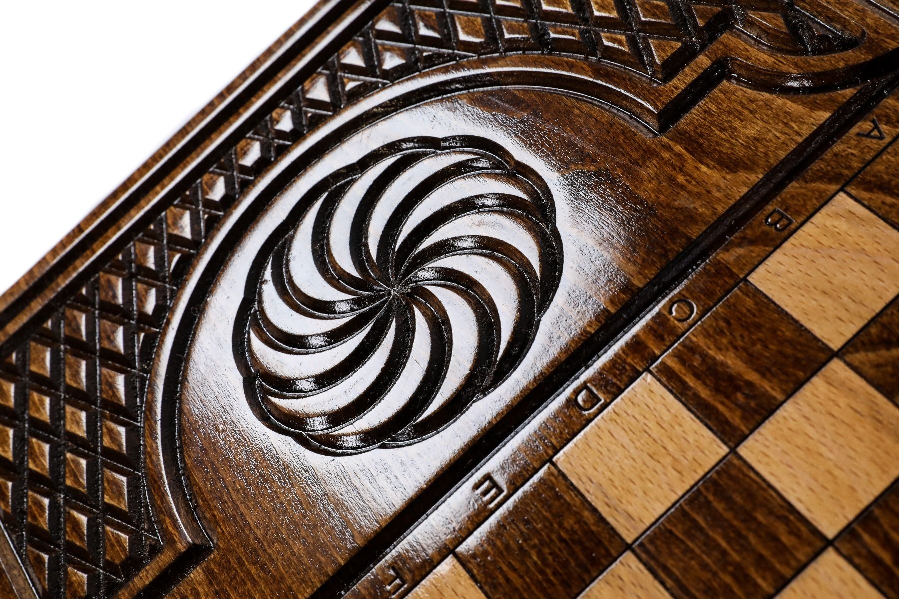 Armenian Classic Backgammon Board With Ararat 23.6" | 60 cm