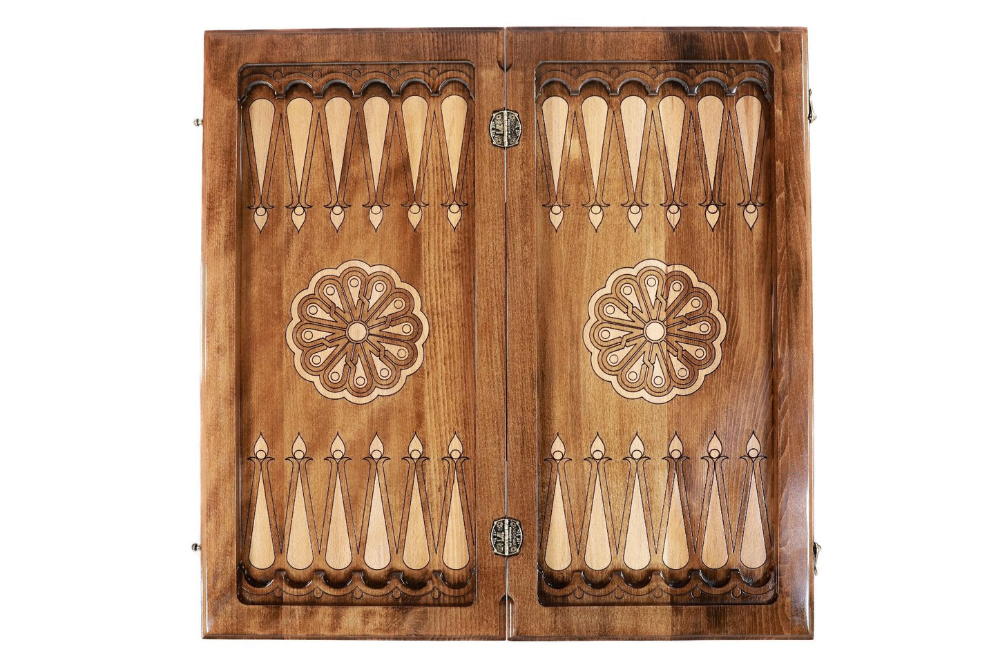 Backgammon Table with Eternity Sign