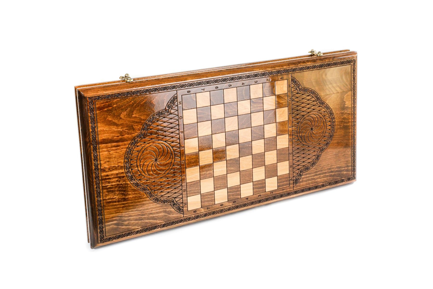 Armenian Wooden Backgammon Board Church of St. Hripsime 23.6" | 60 cm