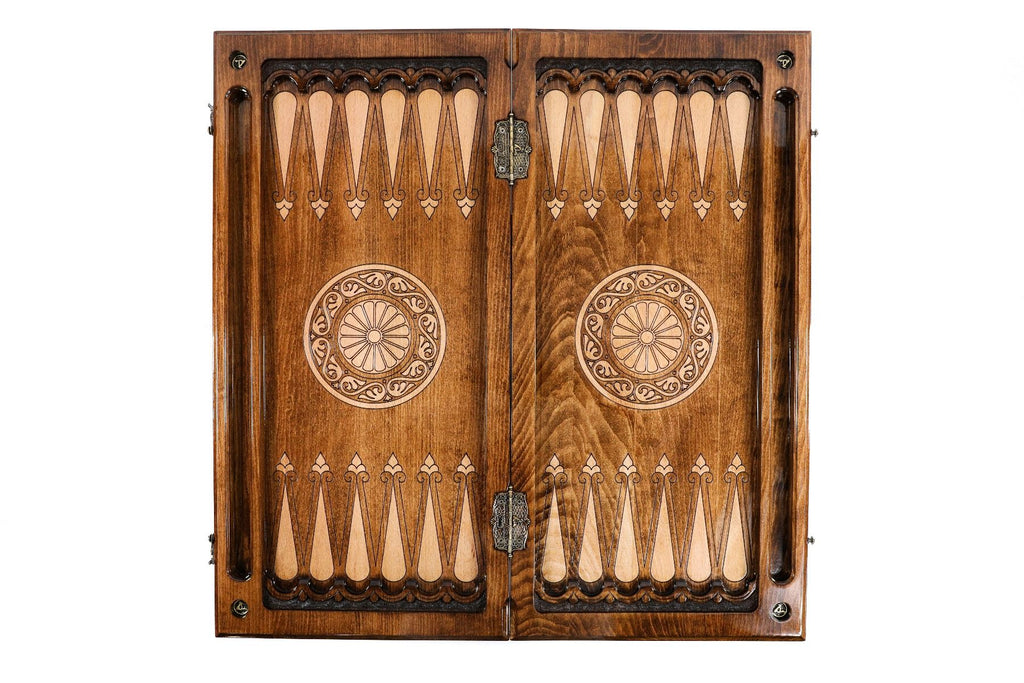 Backgammon Table Armenian Coat of Arms - Unumperfectus