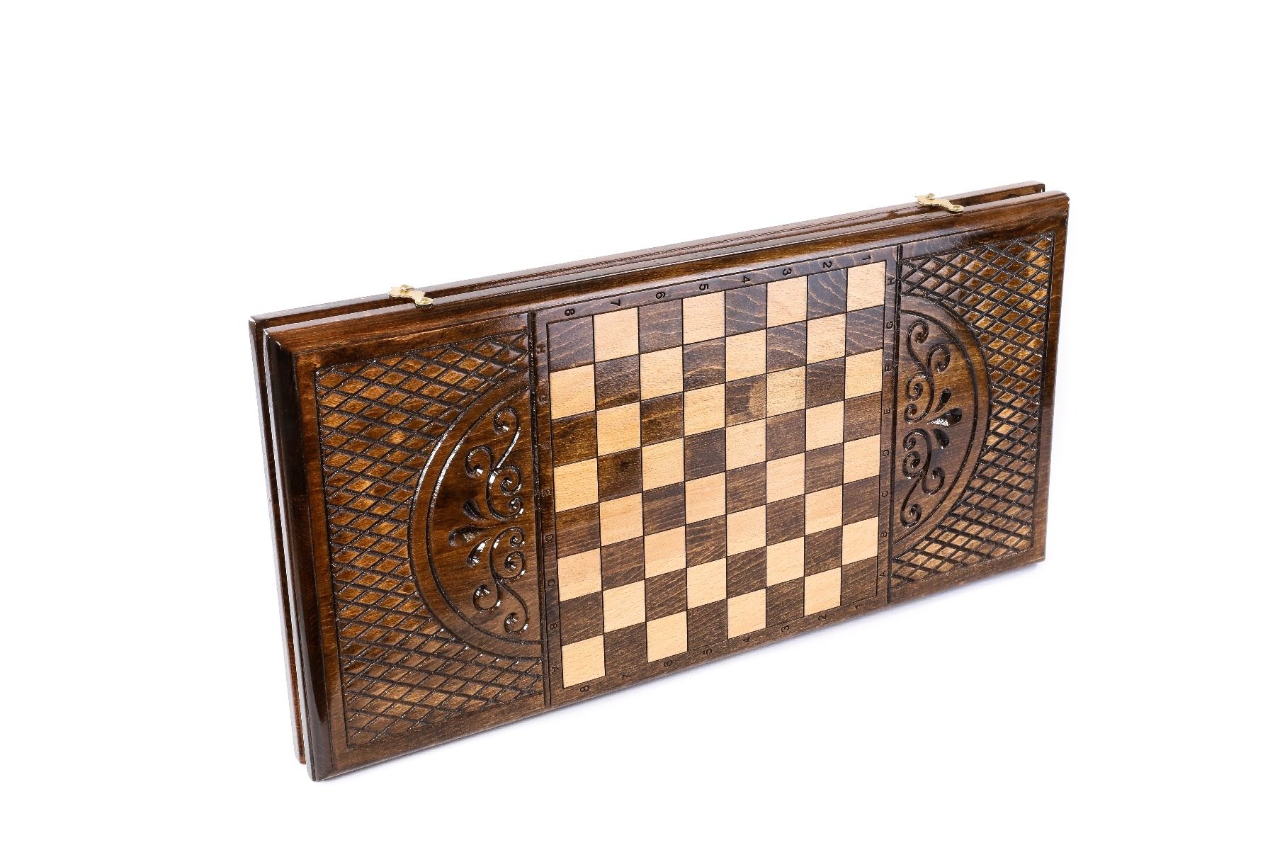 Eternity Carved Backgammon Board 23.6" | 60 cm - Unumperfectus