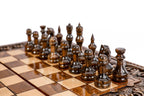 Armenian Chess & Backgammon Set with Mount Ararat 15.7" | 40 cm