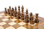 Mount Ararat Chess backgammon board - corner detail of the board