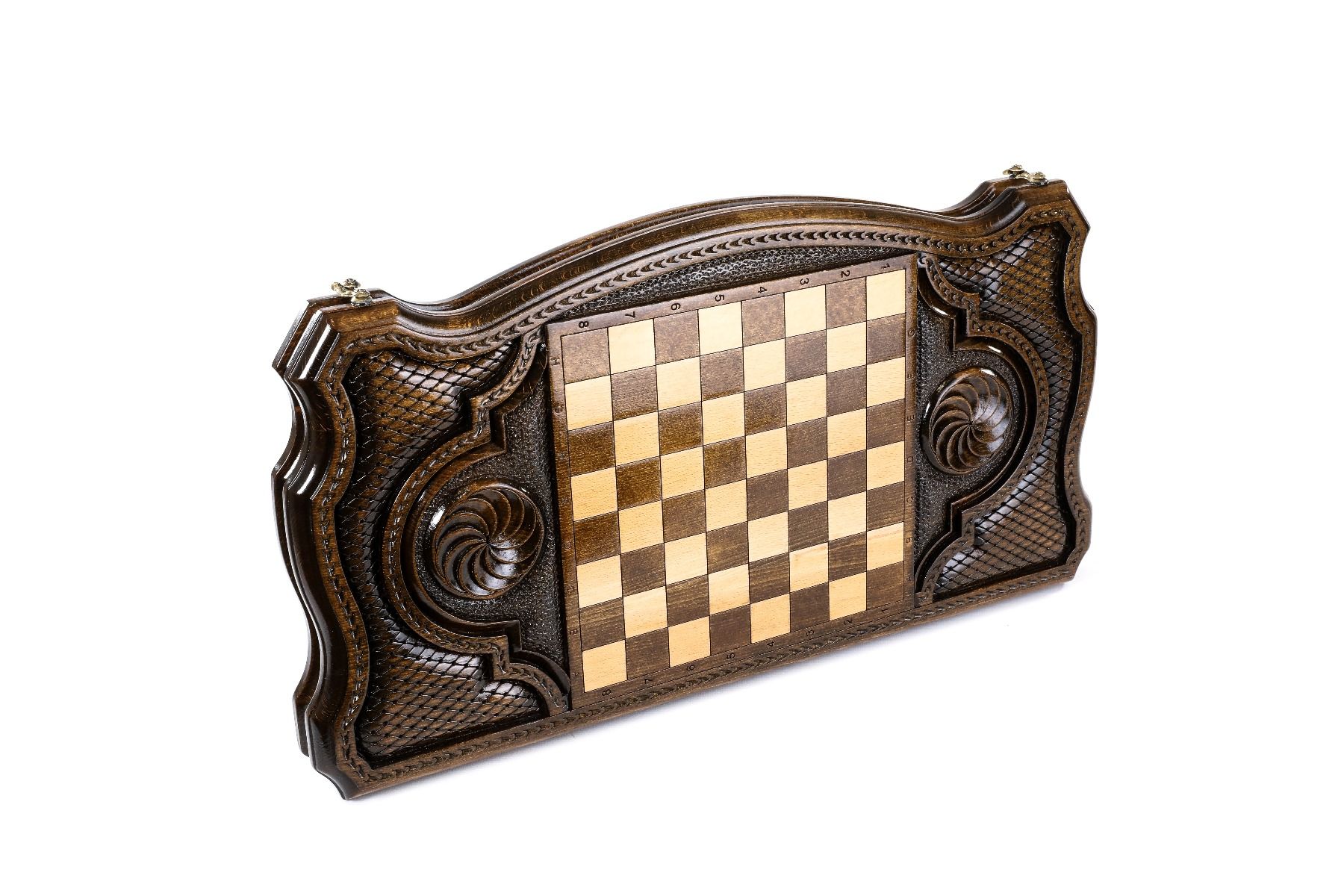 Backgammon Board - Assyrian Coat of Arms - Unumperfectus