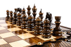 Chess-backgammon classic Eternity with patterns