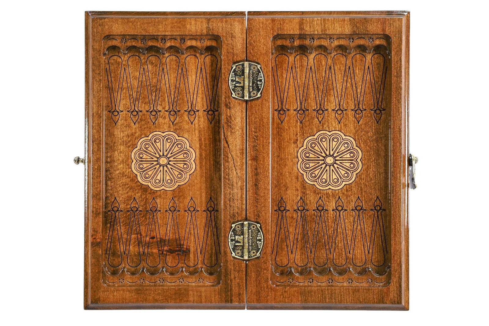 Wooden Classic Ornamental Backgammon Board 11.8" | 30 cm - Unumperfectus