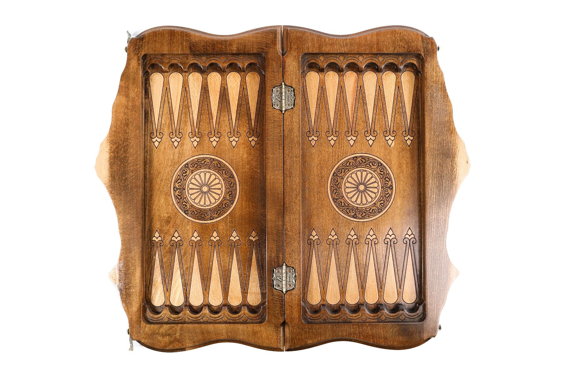 Mount Ararat Wooden Chess & Backgammon Board - Unumperfectus