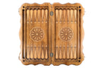 Eternity Classic backgammon board - angled view