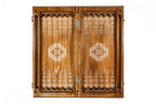 Classic Carpet Chess backgammon board - carrying case and accessories