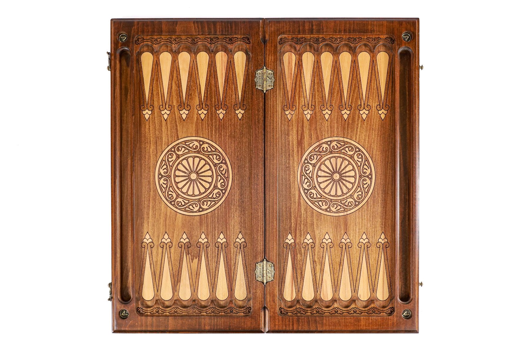 Classic Backgammon – Luxury Wooden Board Game - Unumperfectus