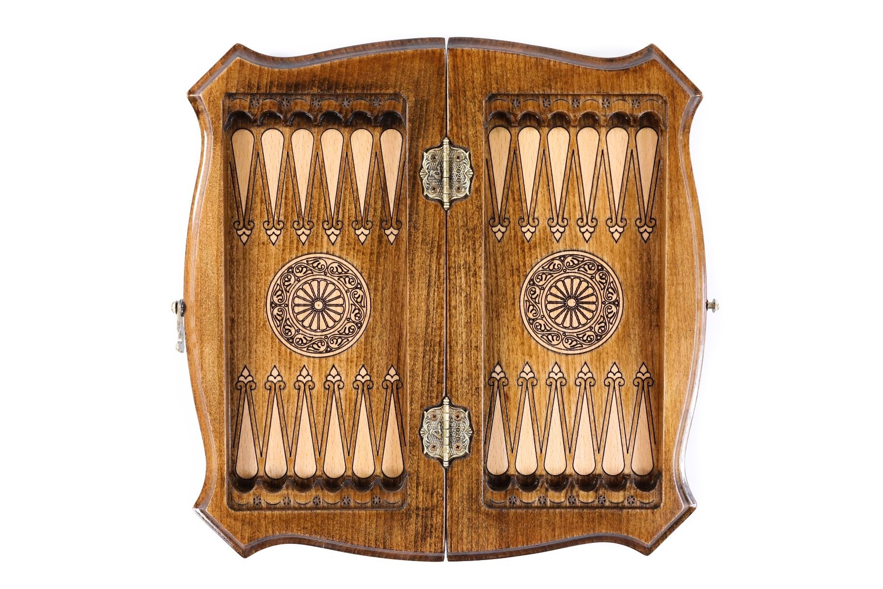 Wooden Chess & Backgammon 30 cm | 11.8" - Unumperfectus