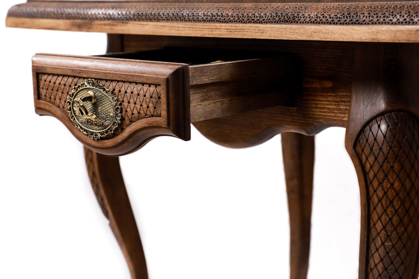 Handcrafted Wooden Chess Table