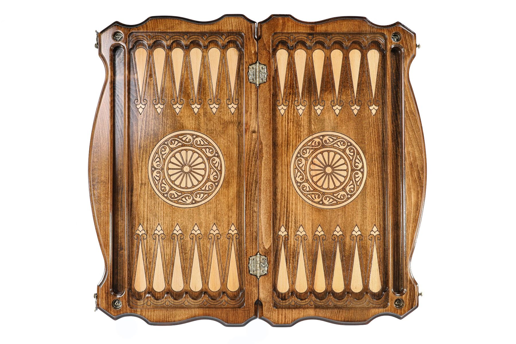 Ornamental Backgammon - Backgammon Set with Ornaments Luxury - Unumperfectus
