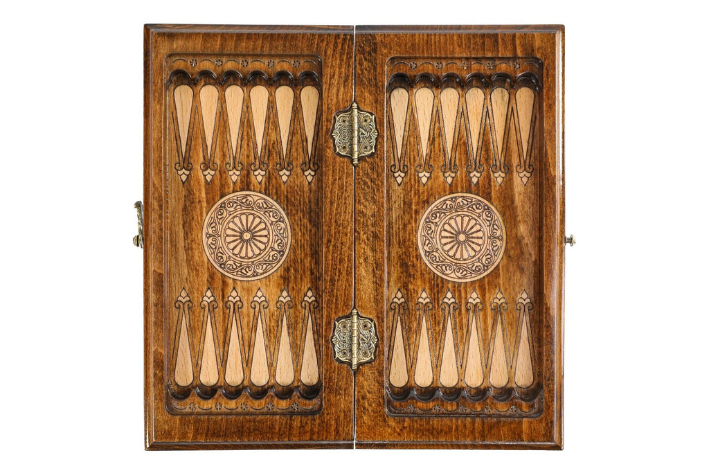 Classic Wooden Chess & Backgammon Board - Unumperfectus
