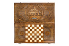 Church of St. Gayane Classic Set backgammon set - corner detail of the board