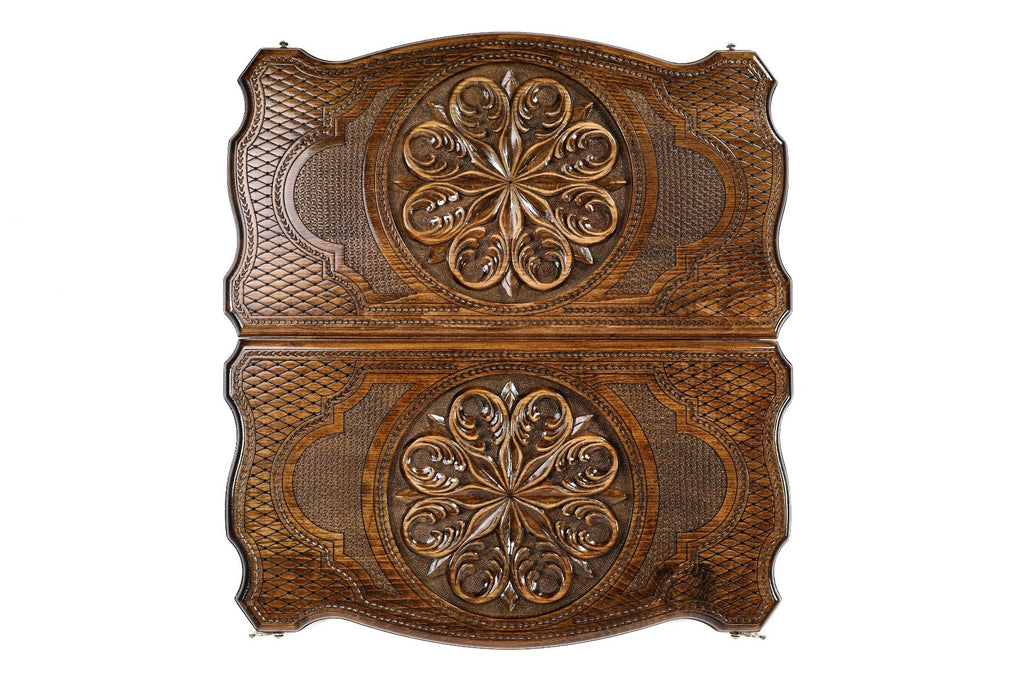 Ornamental Backgammon - Backgammon Set with Ornaments Luxury - Unumperfectus