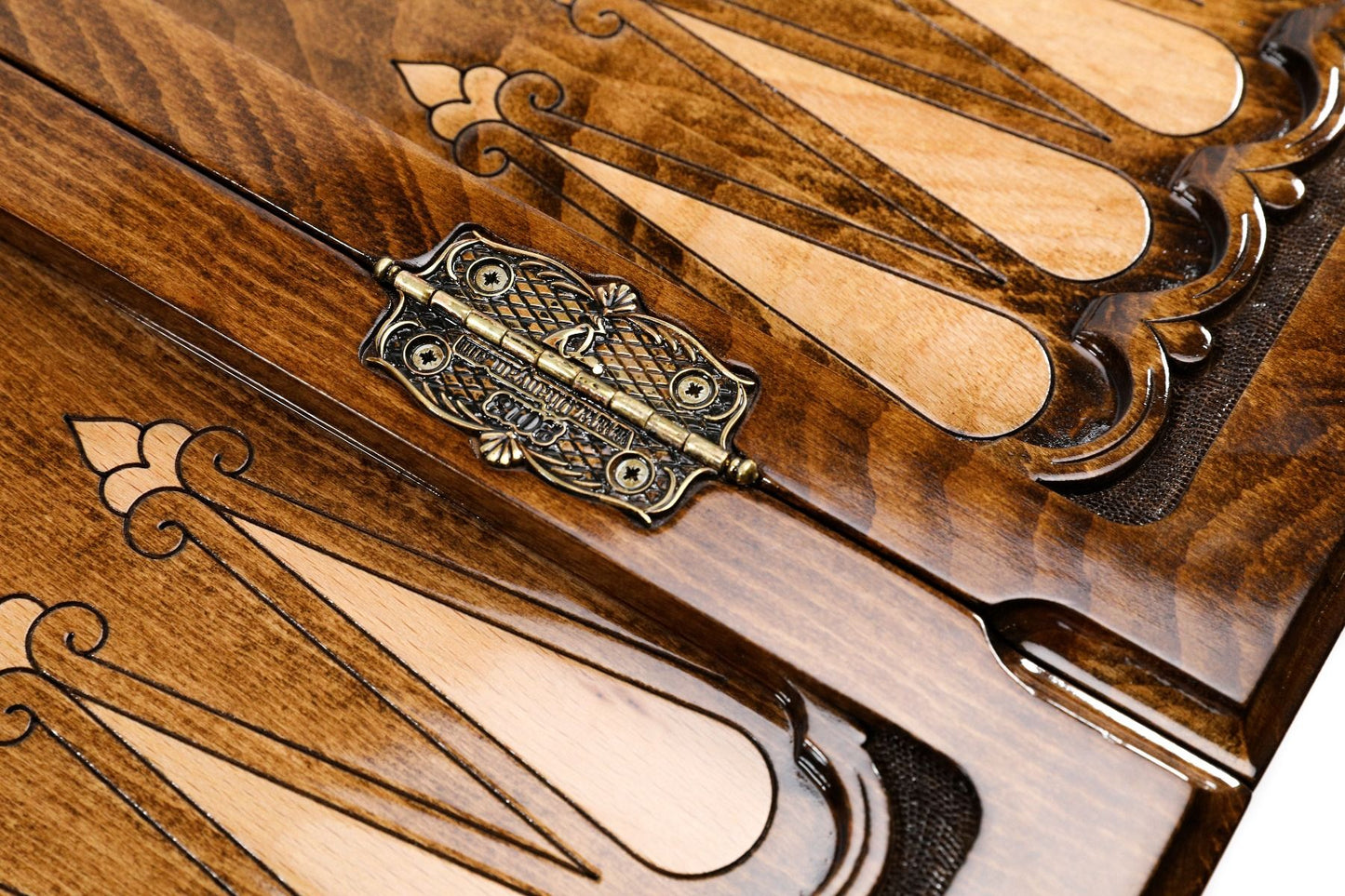 Backgammon Table Armenian Coat of Arms