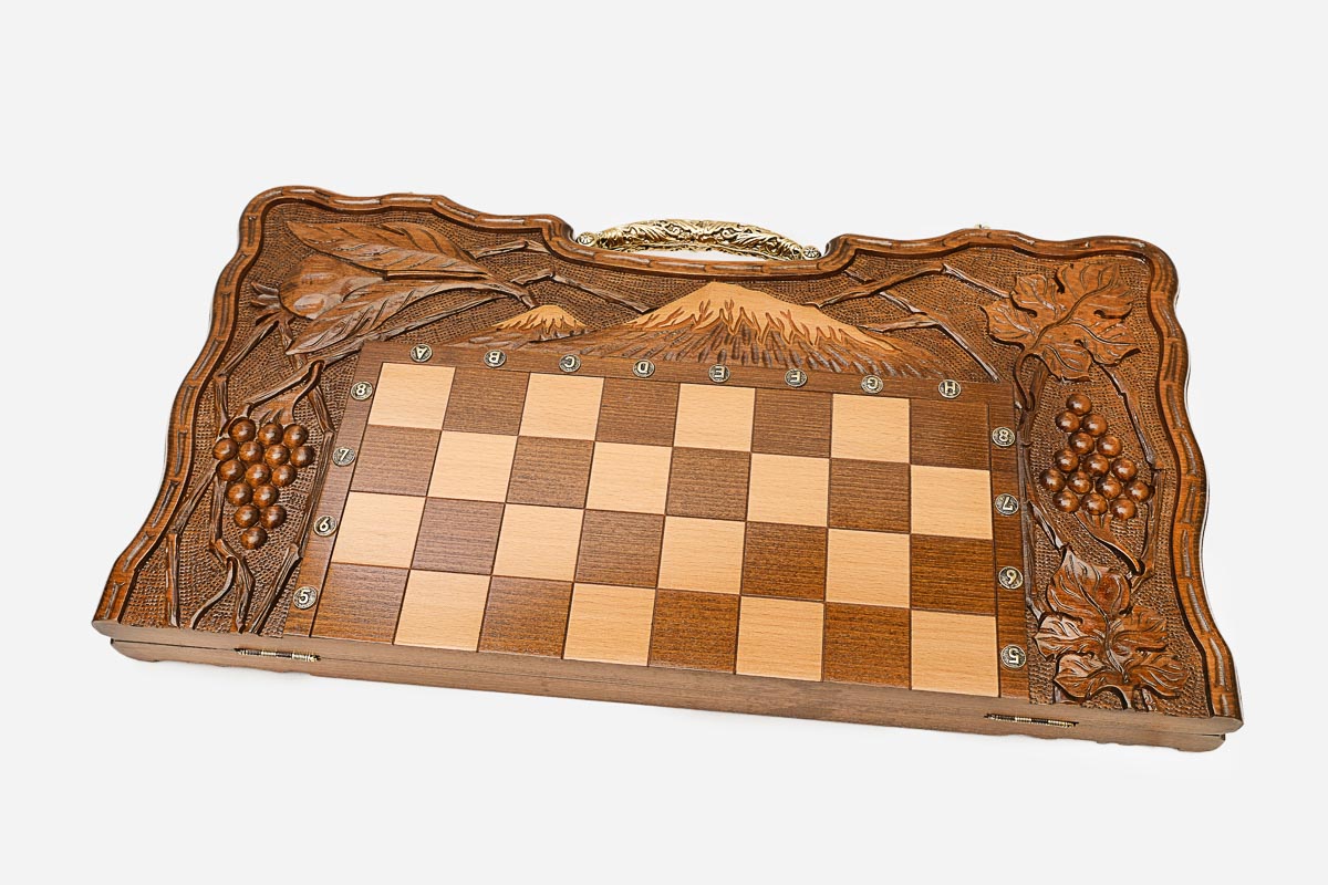 Mount Ararat chess and backgammon set - view 6