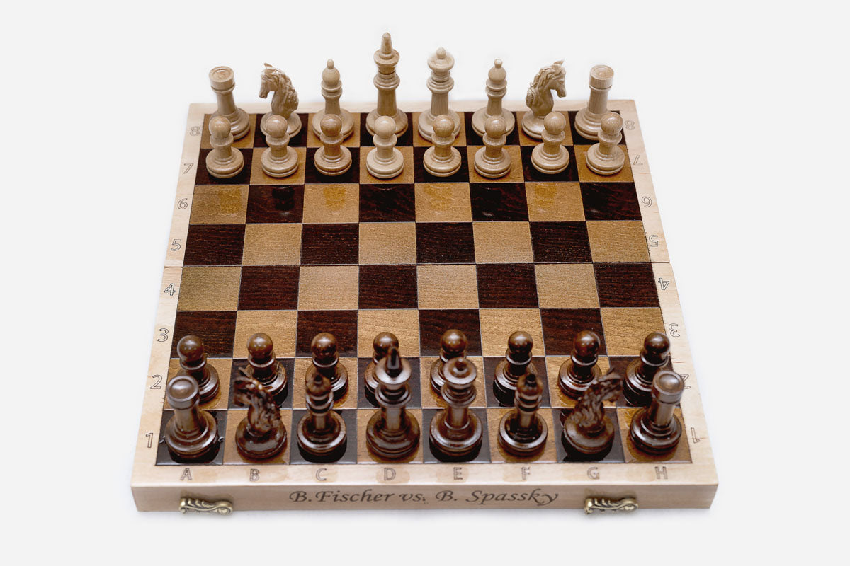 Standard Classic Beech Chess Set II
