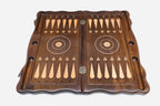 Backgammon Set Horses III - handmade wooden backgammon board