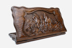 Backgammon Set Horses III - handmade wooden backgammon board