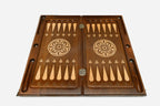 Backgammon Set Wolf IV - handmade wooden backgammon board