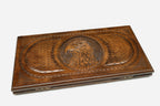 Backgammon Set Eagle II - handmade wooden backgammon board