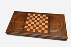 Backgammon Set Scorpion - handmade wooden backgammon board