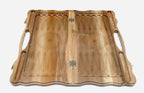 Armenian Backgammon Set - Ornaments XVI - handmade wooden backgammon board