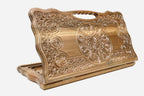 Armenian Backgammon Set - Ornaments XVI - handmade wooden backgammon board