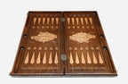 Armenian Backgammon Set - King Tigran the Great - handmade wooden backgammon board
