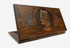 Armenian Backgammon Set - King Tigran the Great - handmade wooden backgammon board